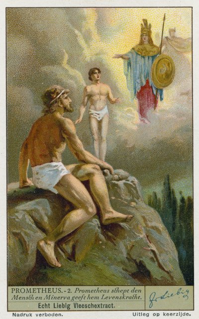 Prometeo crea l